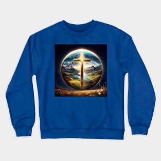 Cross of Love . Crewneck Sweatshirt